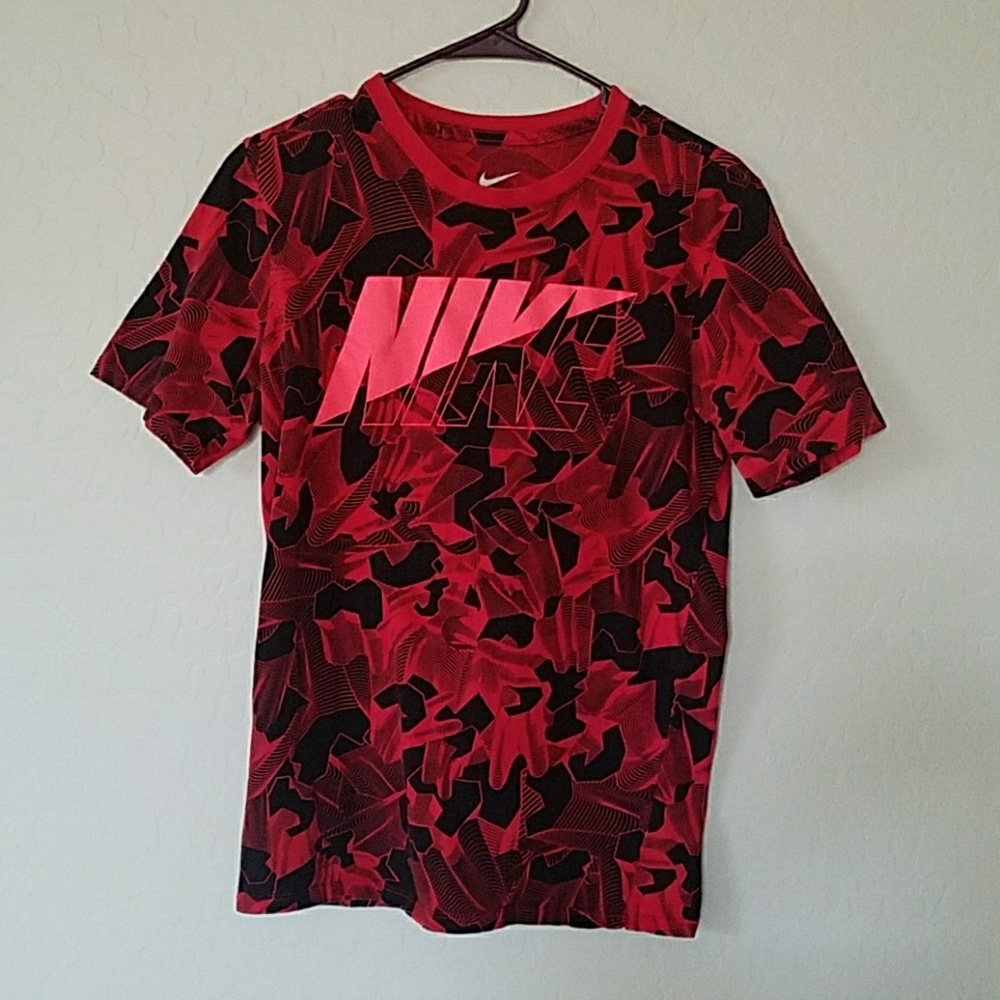 Nike red shirt